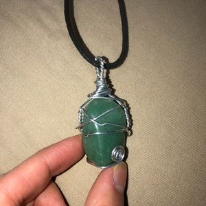 Beautiful wire wrapped necklace